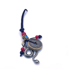 Load image into Gallery viewer, Copper Snake Key Chain