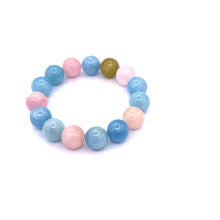 Загрузить изображение в средство просмотра галереи, Colorful Morganite 5A Bracelet