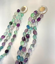 Load image into Gallery viewer, Rainbow Fluorite Necklace