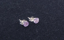 Загрузить изображение в средство просмотра галереи, Gemstones with Silver Soft Prong Earring Small