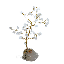 将图片加载到图库查看器,Gold wire-wrapped Gemstone Tree (small)