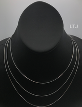 将图片加载到图库查看器,925 Plain Silver Chain