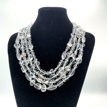 Load image into Gallery viewer, Quartz Crystal 4 Layers Necklace