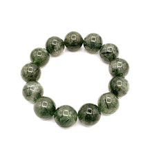 将图片加载到图库查看器,Green Rutilated Quartz 3A Bracelet