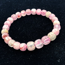 将图片加载到图库查看器,Cat's Eye Kunzite 5A Tube Bracelet