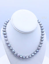 将图片加载到图库查看器,Natural Pearl (CZ Lock) 18" Necklaces