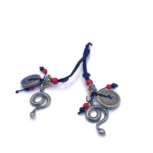 Load image into Gallery viewer, Copper Snake Key Chain