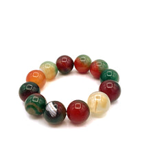 将图片加载到图库查看器,Peacock Agate Bracelet