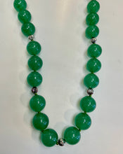 Загрузить изображение в средство просмотра галереи, Green Onyx Beads Necklace