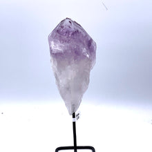 Load image into Gallery viewer, Amethyst Point on Metal Stand