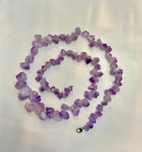 Cargar imagen en el visor de la galería, Amethyst Rough Necklace