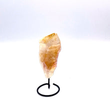 Cargar imagen en el visor de la galería, Citrine Point On Metal Stand