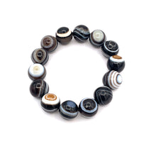将图片加载到图库查看器,Eye Agate Bracelet 5A