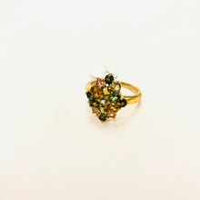 Load image into Gallery viewer, Gold Plated Gemstones Rings