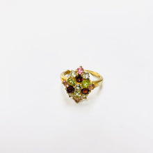 Load image into Gallery viewer, Gold Plated Gemstones Rings