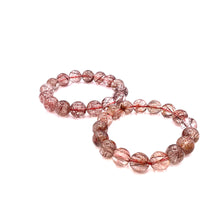 Load image into Gallery viewer, Red Rutilated Quartz 5A Bracelet