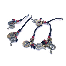 Load image into Gallery viewer, Copper Snake Key Chain
