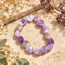 Load image into Gallery viewer, Dream Amethyst Nuggets Bracelet