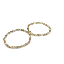 Загрузить изображение в средство просмотра галереи, Green Garnet faceted Bracelet