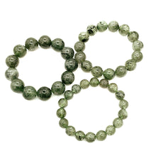 将图片加载到图库查看器,Green Rutilated Quartz 3A Bracelet