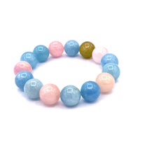 Загрузить изображение в средство просмотра галереи, Colorful Morganite 5A Bracelet