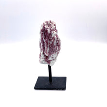 Load image into Gallery viewer, Pink Tourmaline Point On Metal Stand