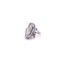 Load image into Gallery viewer, Natural Freshwater Pearl with Sterling Silver Ring