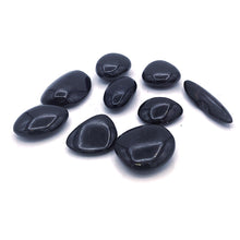 Load image into Gallery viewer, Black Tourmaline Flap Tumbled