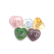 Cargar imagen en el visor de la galería, Gemstone Heart Magnet