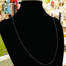 Load image into Gallery viewer, Sterling Silver Black Chain