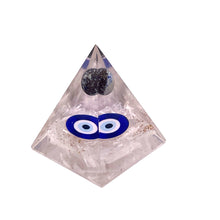 Load image into Gallery viewer, Orgonite Eve Eye Pyramid