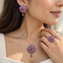 将图片加载到图库查看器,Ruby Flower Line Style Set