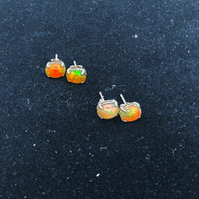 Load image into Gallery viewer, Opal Post Earring with Sterling Silver
