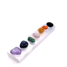 将图片加载到图库查看器,Selenite 7 Chakra Charger Bar
