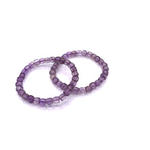 将图片加载到图库查看器,Amethyst Faceted Tube Bracelet