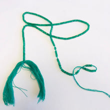 Load image into Gallery viewer, Emerald Faceted Rondelle Strand