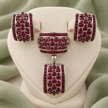 Load image into Gallery viewer, Ruby Big Square Style Set