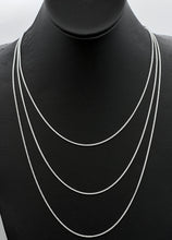 Load image into Gallery viewer, 925 Adjustable Sterling Silver Chains