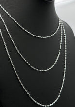 Load image into Gallery viewer, 925 Adjustable Sterling Silver Chains