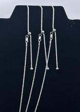 Load image into Gallery viewer, 925 Adjustable Sterling Silver Chains