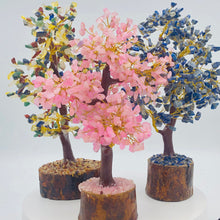 Load image into Gallery viewer, Gemstone Tree of Life Wood Base