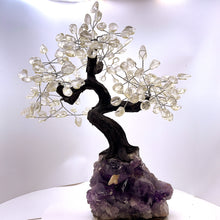 Cargar imagen en el visor de la galería, Gemstone Tree of Life with Amethyst Base
