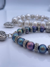 将图片加载到图库查看器,Pearl Heart Charm Necklace