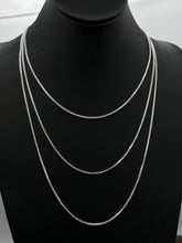 Load image into Gallery viewer, 925 Adjustable Sterling Silver Chains