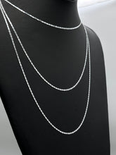 Load image into Gallery viewer, 925 Adjustable Sterling Silver Chains