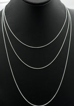 Load image into Gallery viewer, 925 Adjustable Sterling Silver Chains