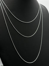 Load image into Gallery viewer, 925 Adjustable Sterling Silver Chains