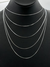Load image into Gallery viewer, 925 Adjustable Sterling Silver Chains
