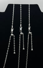 Load image into Gallery viewer, 925 Adjustable Sterling Silver Chains