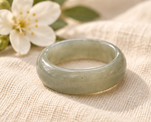 Load image into Gallery viewer, Olive Jade Band Rings